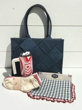 Bohemian Denim Travel Bundle $100 Retail NWT/NWOT